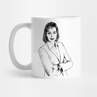 CJ Cregg The West Wing Mug